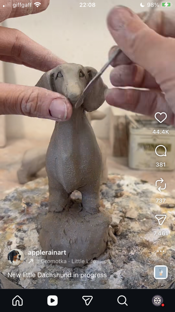 🐶 Childrens pottery Day -October half-term DOG, PUPPIES & BASKET  🕐 9am–3:30pm- with lunch